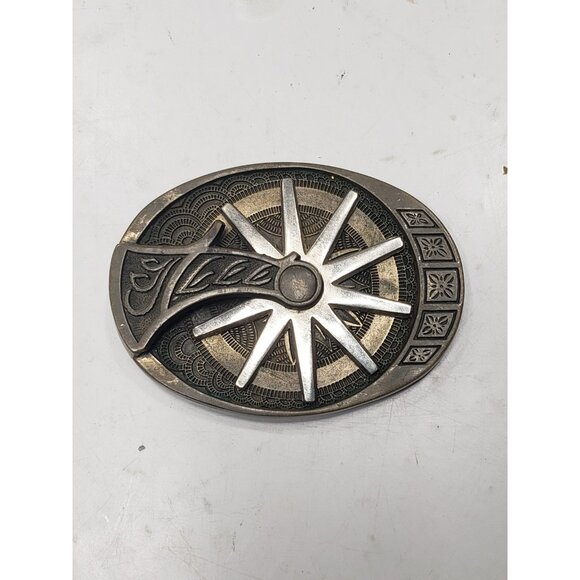 Award Design Medals Inc The Californian Vaquero Spinning Spur Belt Buckle - Picture 1 of 7